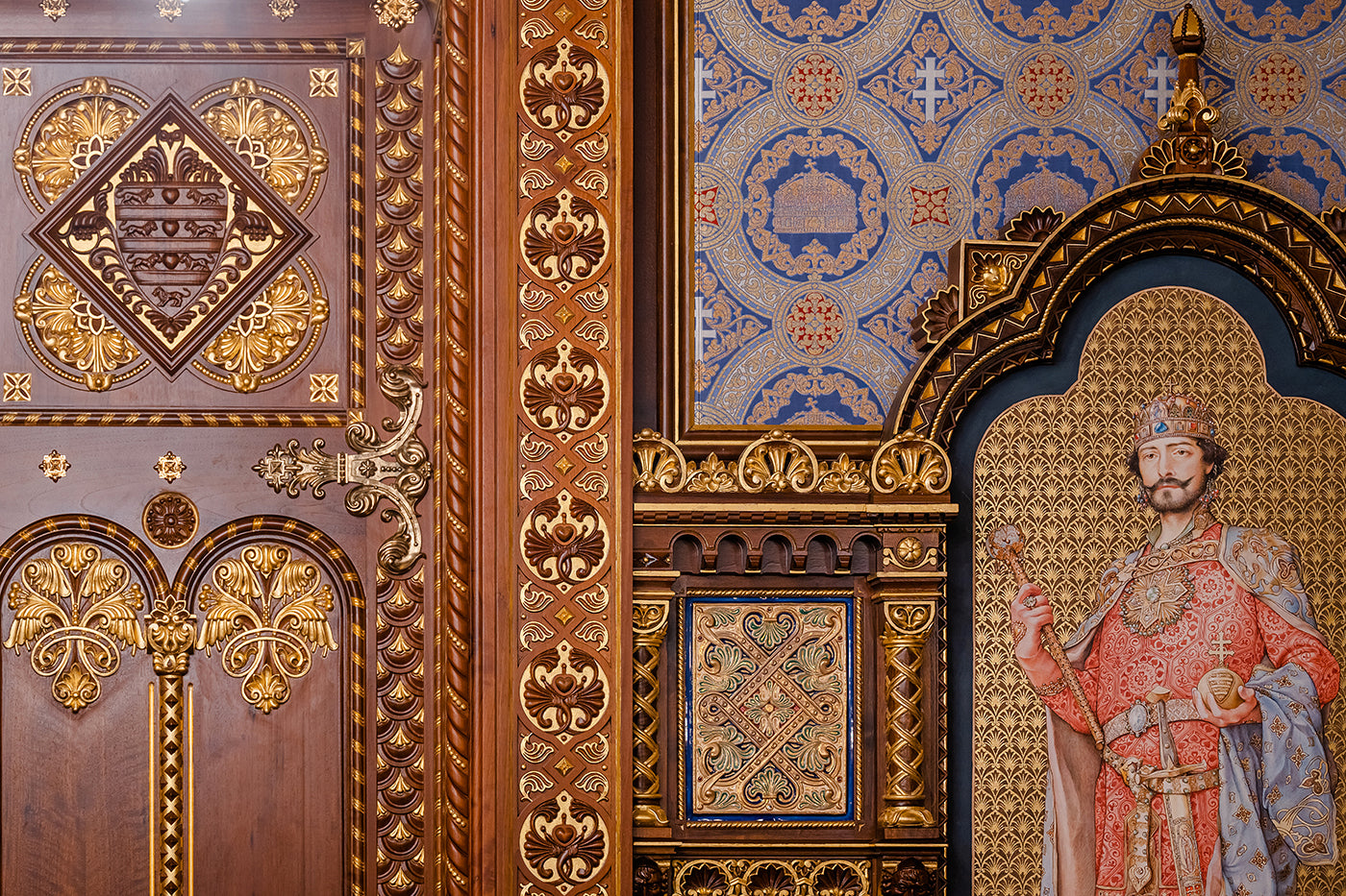 Detail of St. Stephen's Hall #4204