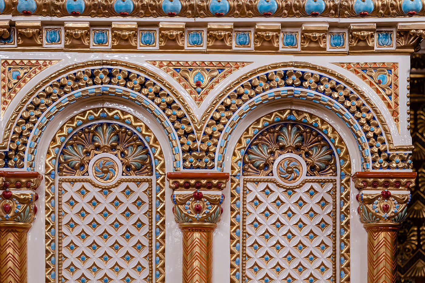 Detail of St. Stephen's Hall #4207