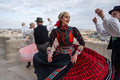 Dancers in folk costumes at Fisherman's Bastion #4245