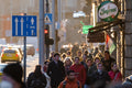 A flowing mass on Kossuth Lajos Street #4247