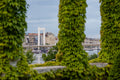 Elizabeth Bridge from the Castle Garden Bazaar #4261