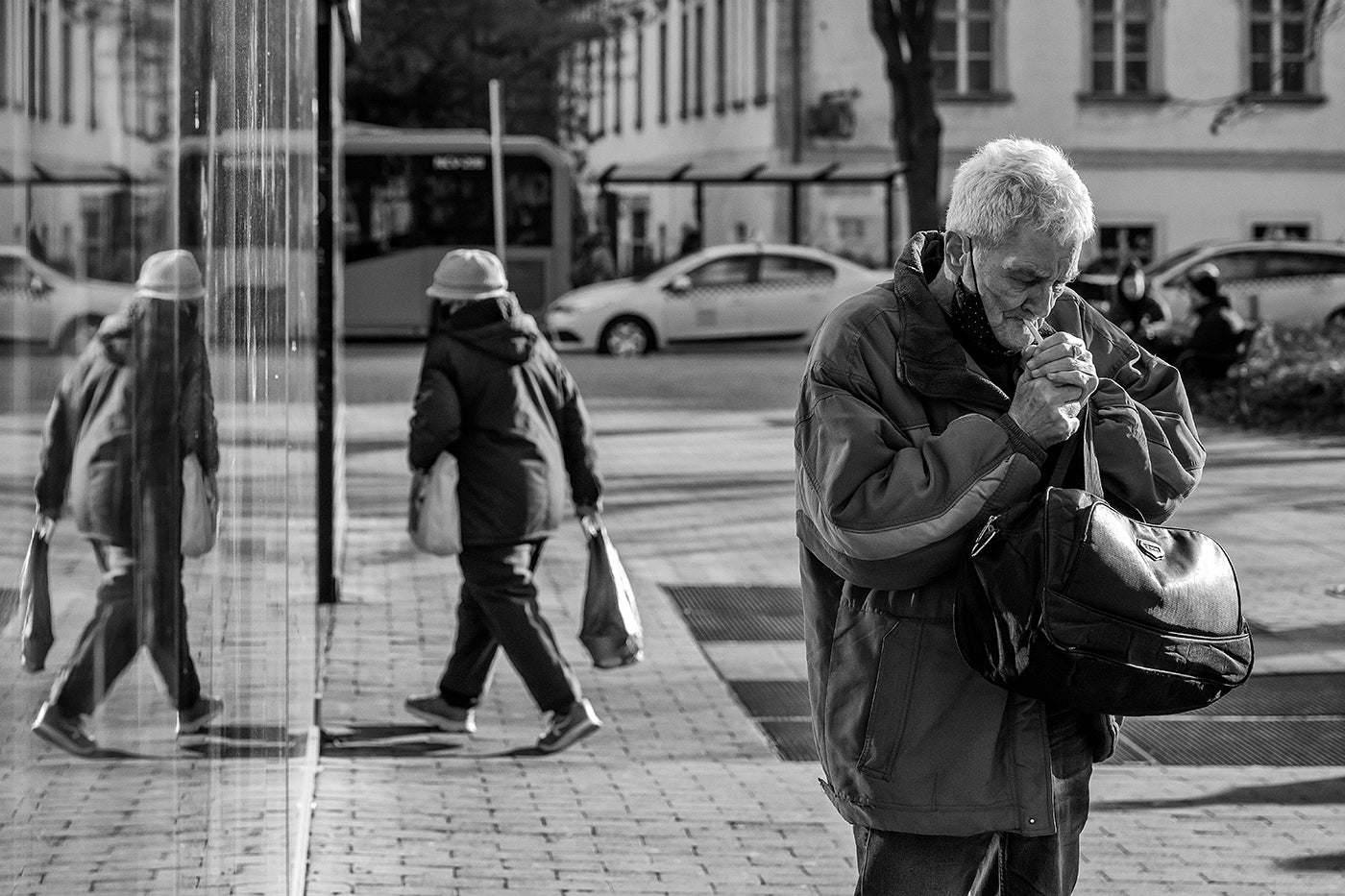 Batthyány Square life scene #4341