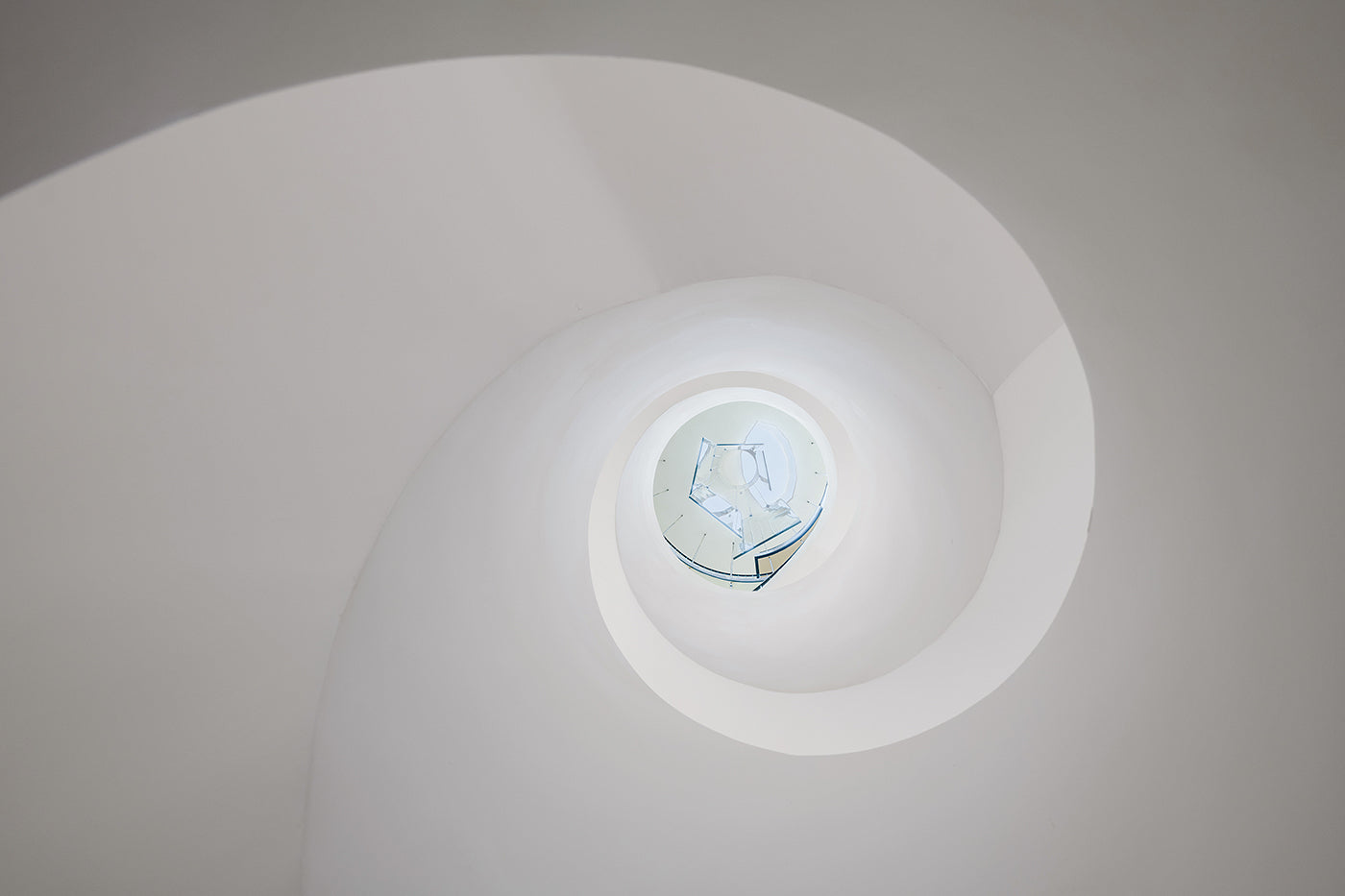 Spiral staircase in the Hungarian Music House #4433