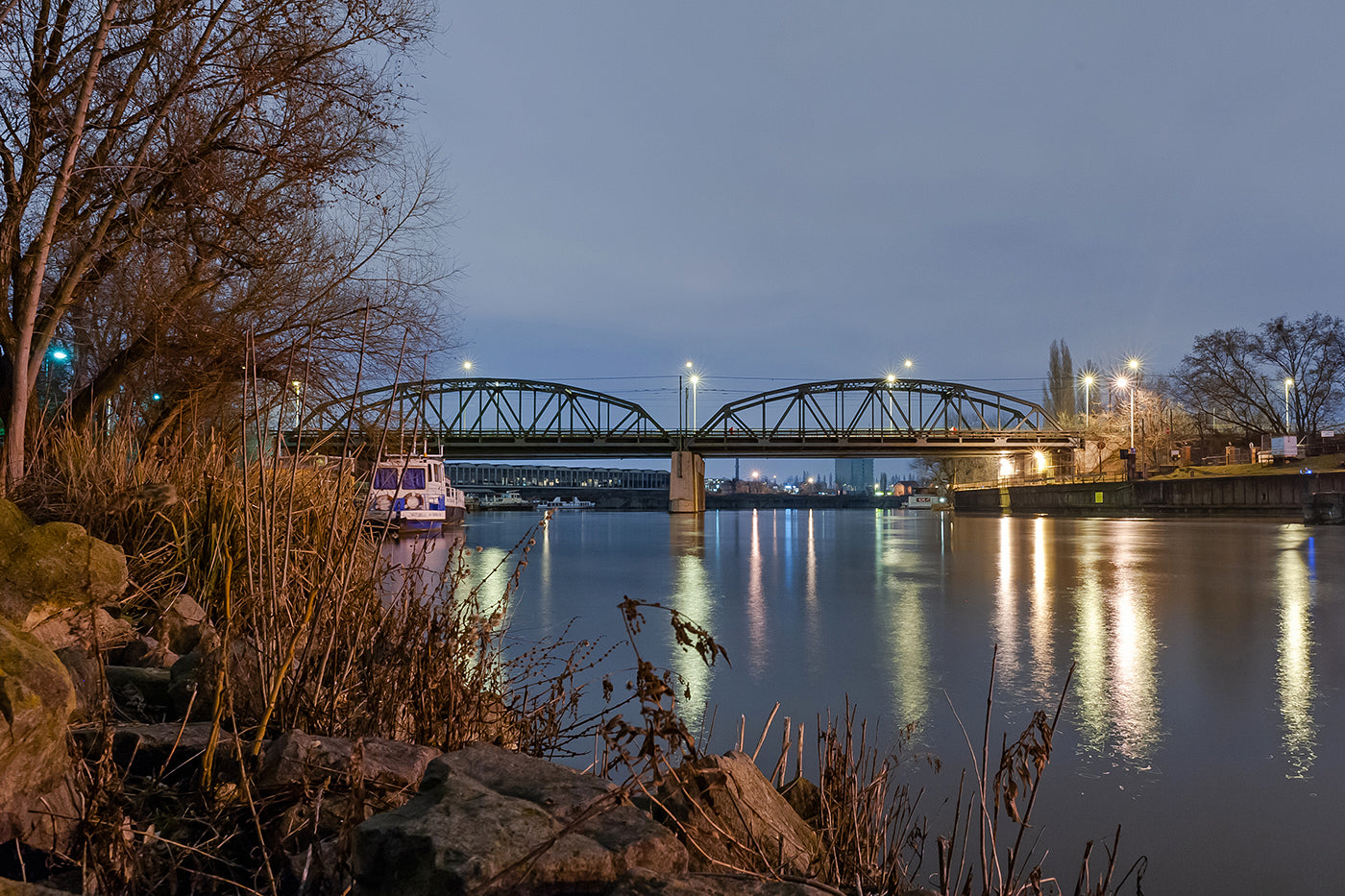Kvassay Bridge at night #4523