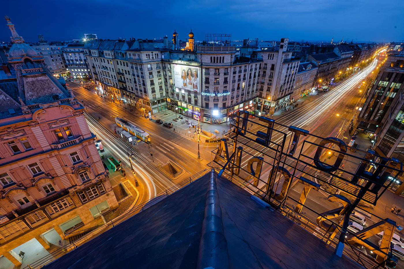 The Astoria from the top of the Astoria Hotel #4540