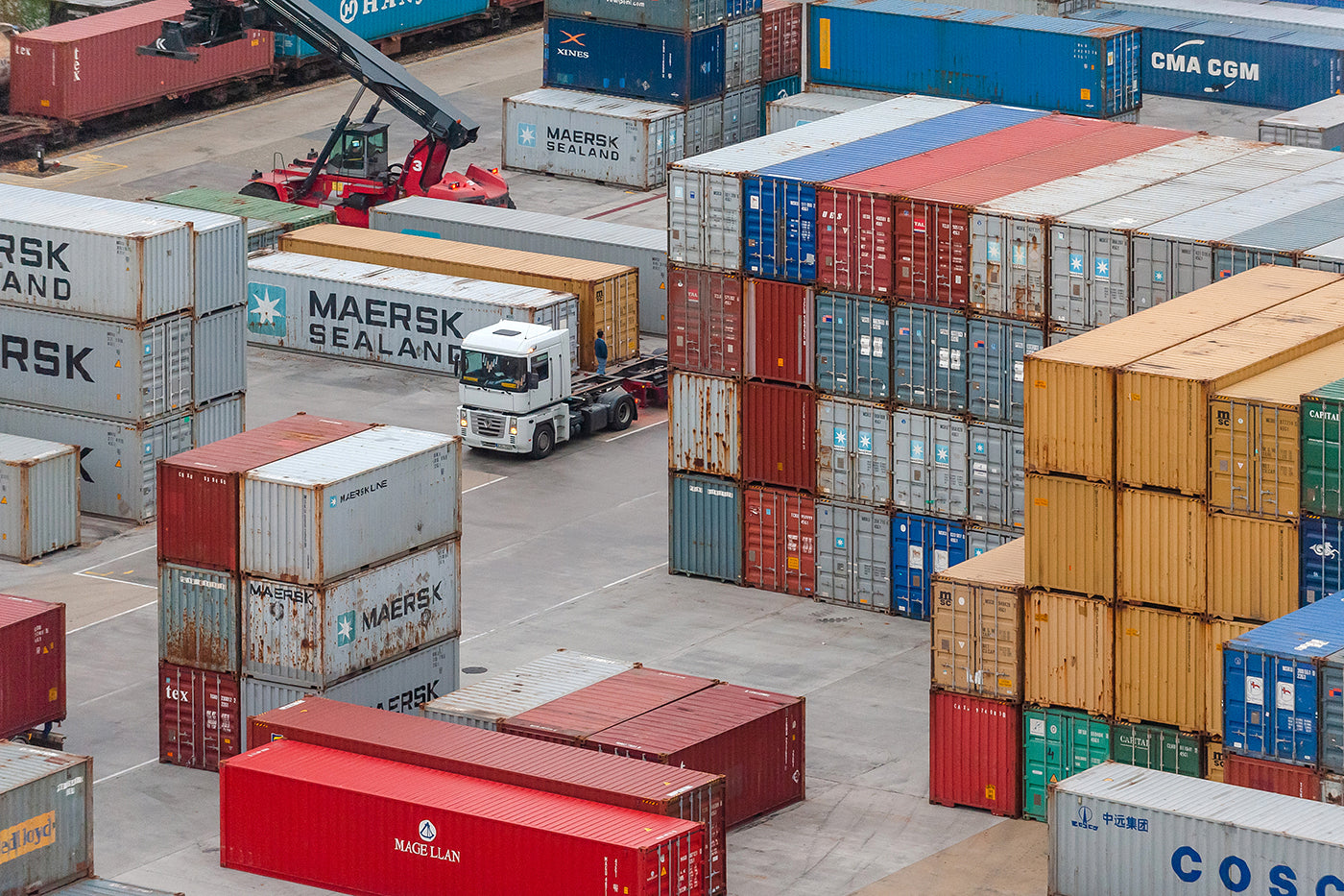 Containers in the Freeport #4551