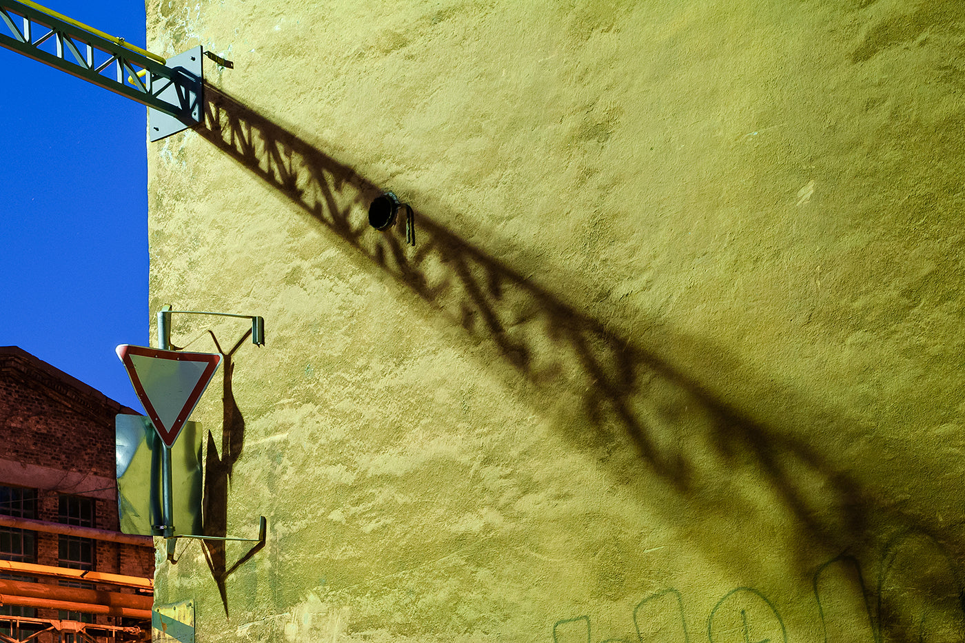 Evening detail of Csepel Works #4587