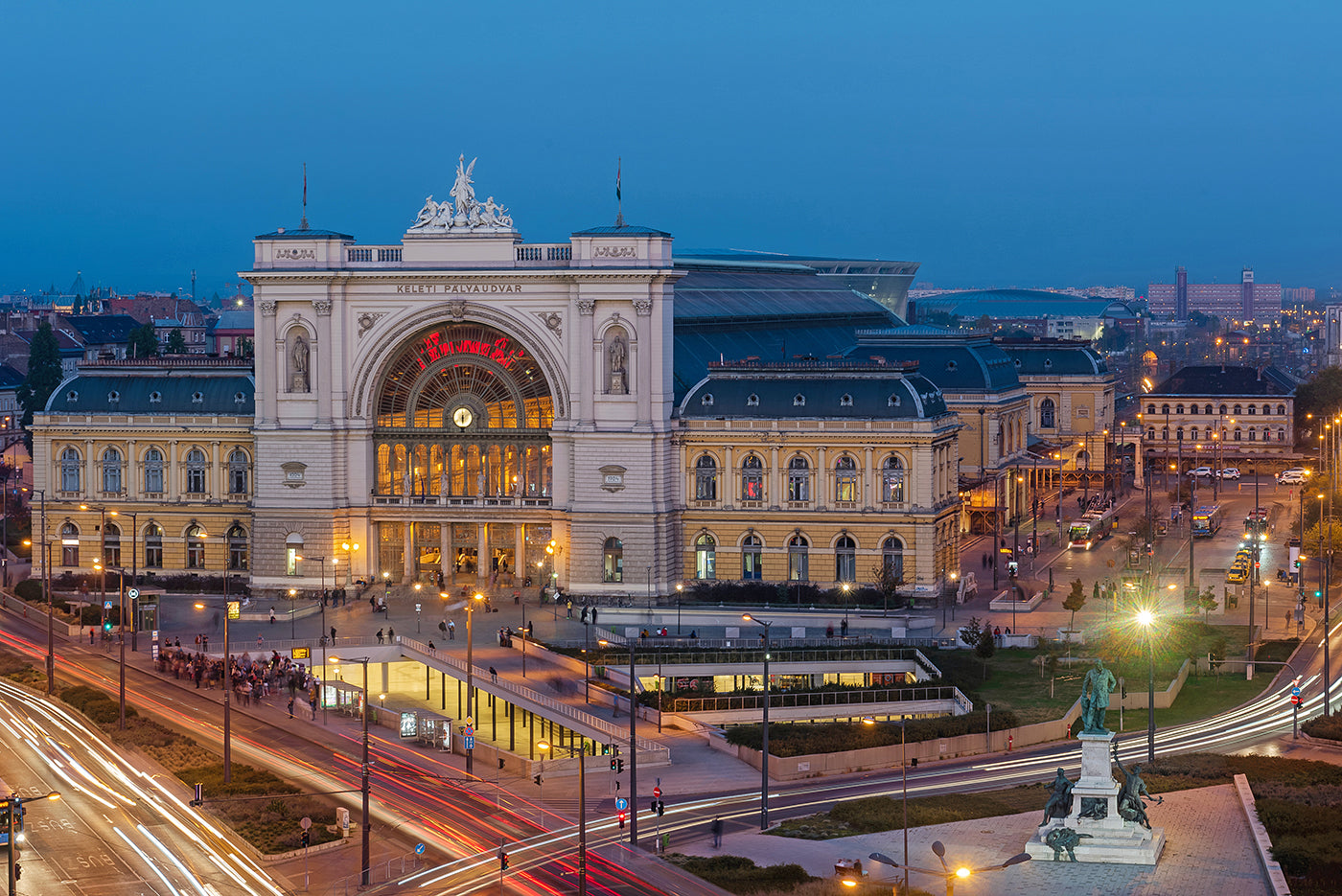 Eastern Railway Station at blue hour #4645