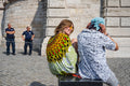 Young people on the Danube Bank #4713