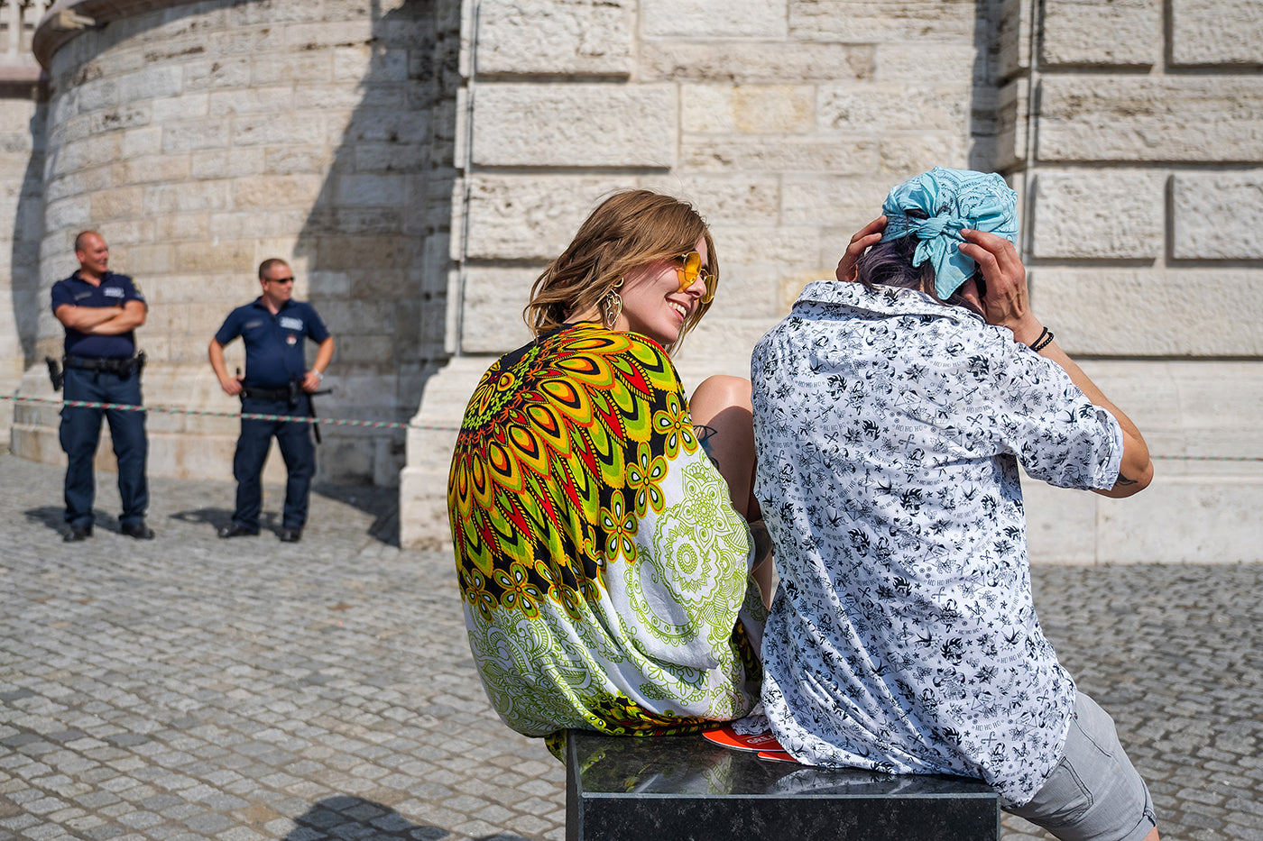 Young people on the Danube Bank #4713