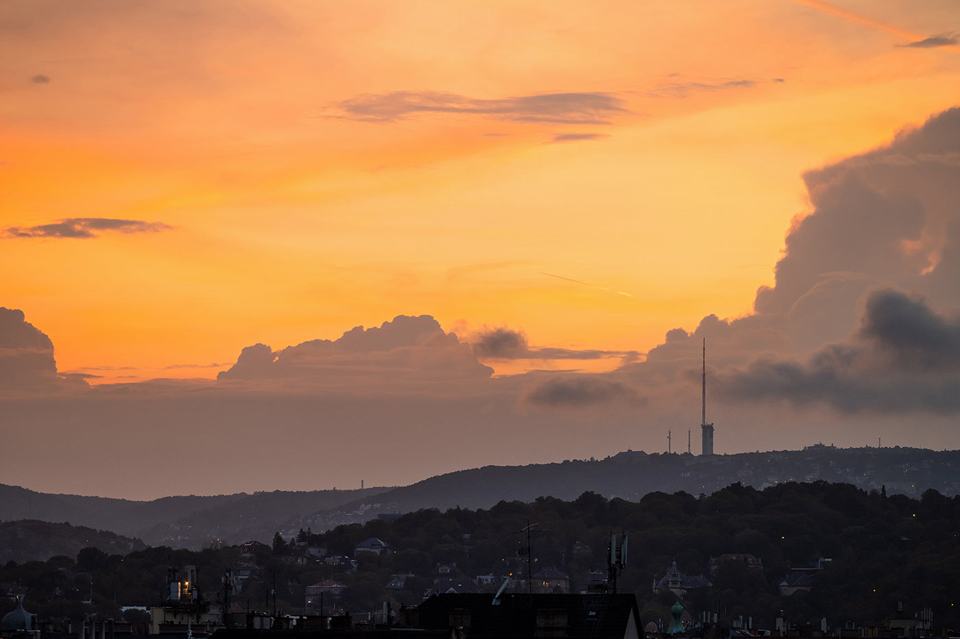 Széchenyi Hill at sunset #4719