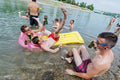 Bathers at the Sziget Festival #4720