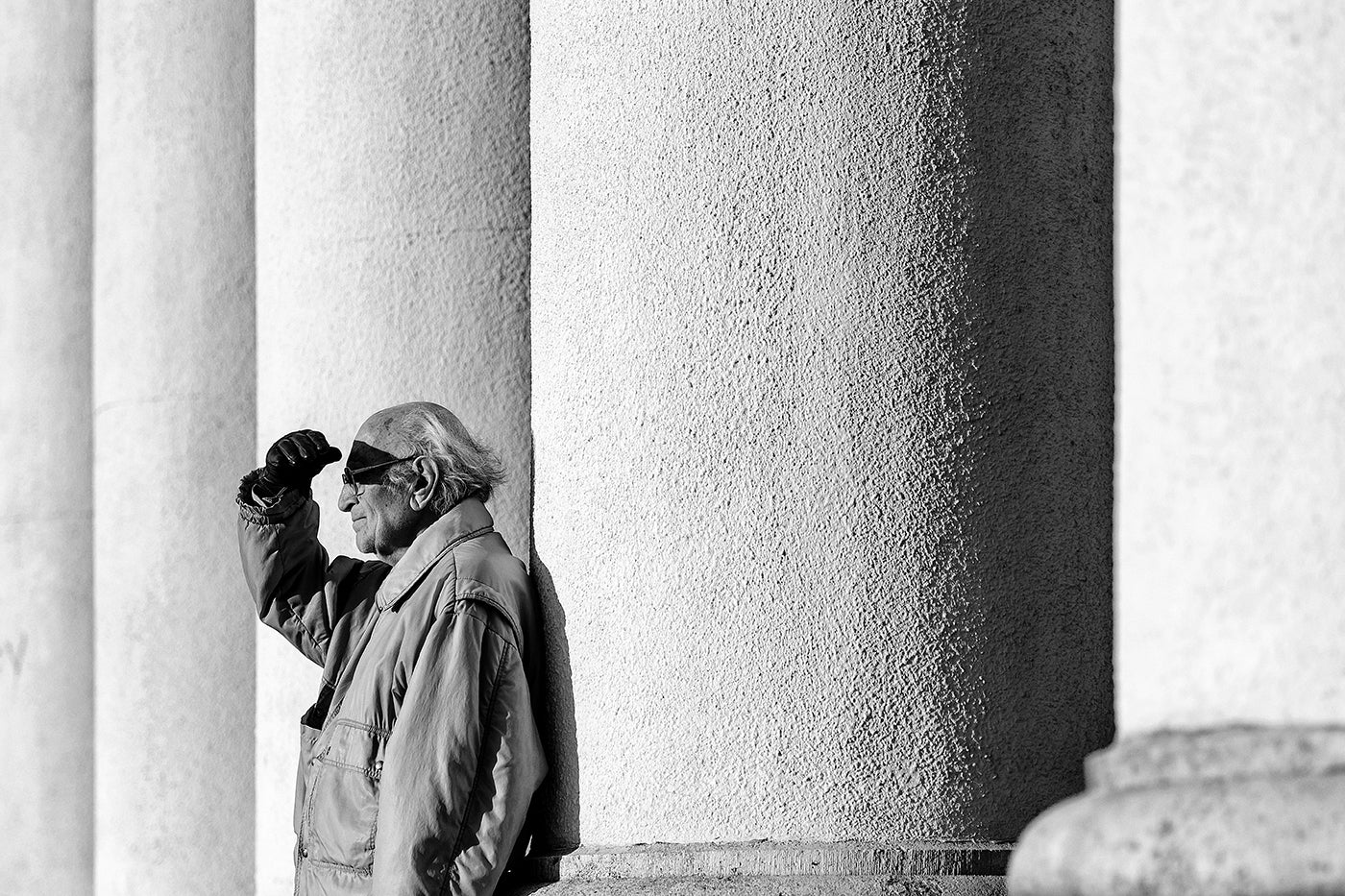 In the blinding light at the Church of Our Lady of Hungary #4795
