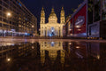 The Basilica reflected in a puddle #4830