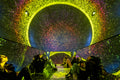 Visitors at the Light Art Museum #4860