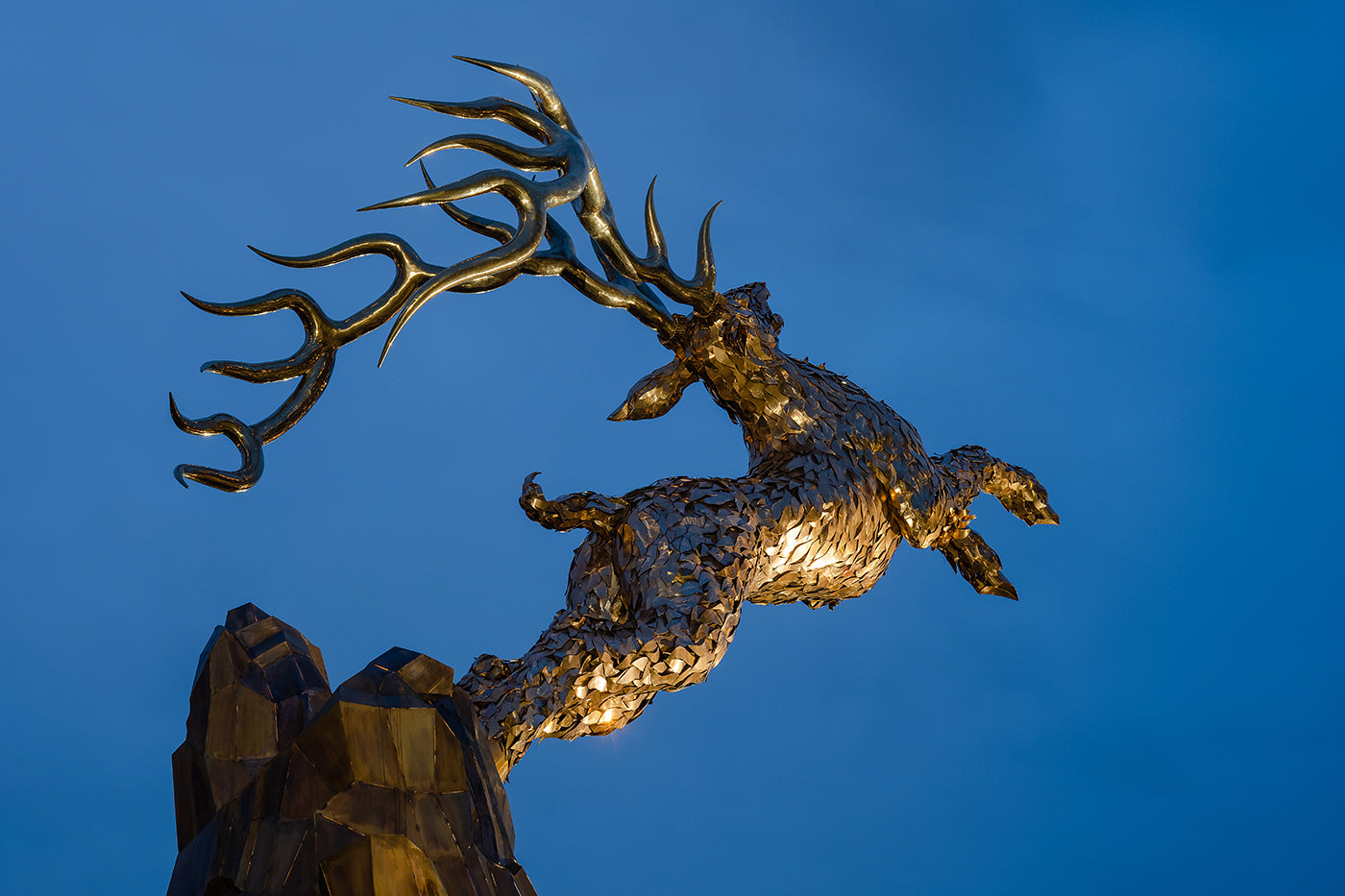 Wonder Deer Statue at the Money Museum #4867