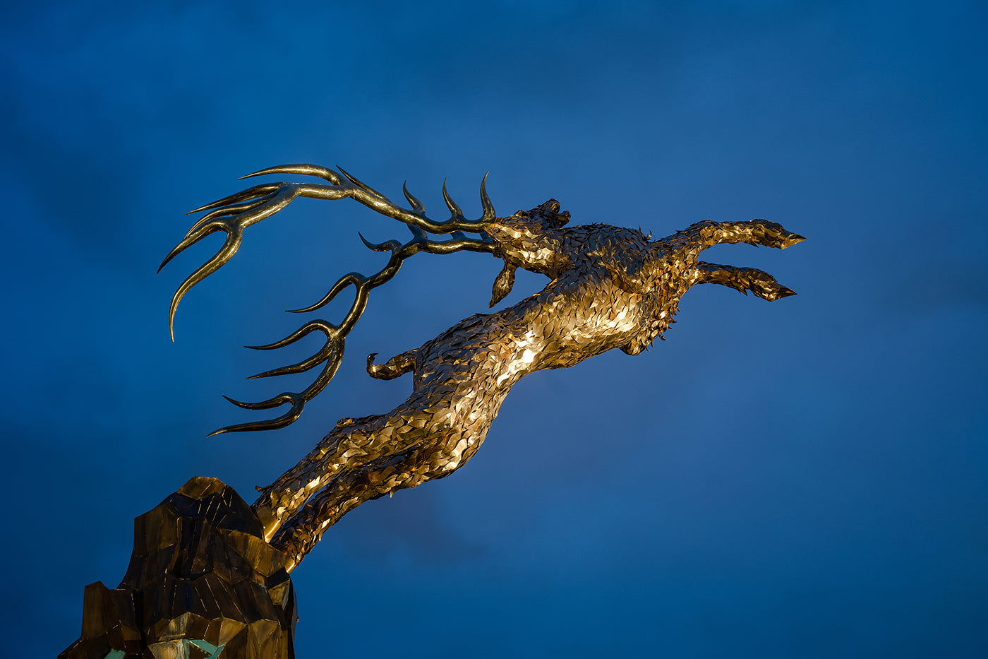 Wonder Deer Statue at the Money Museum #4868
