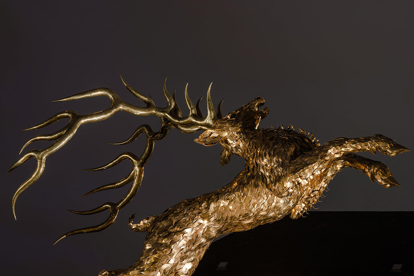 Wonder Deer Statue at the Money Museum #4871