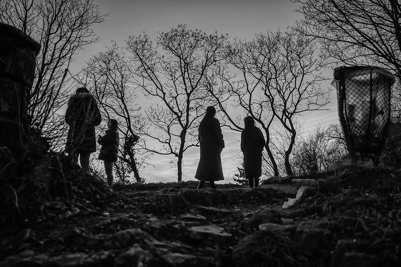 Tourists on Gellért Hill #4901