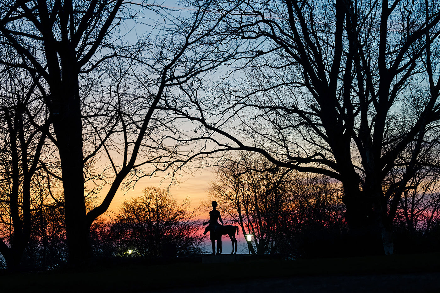 Statue of a Girl with a Foal on Gellért Hill #4906