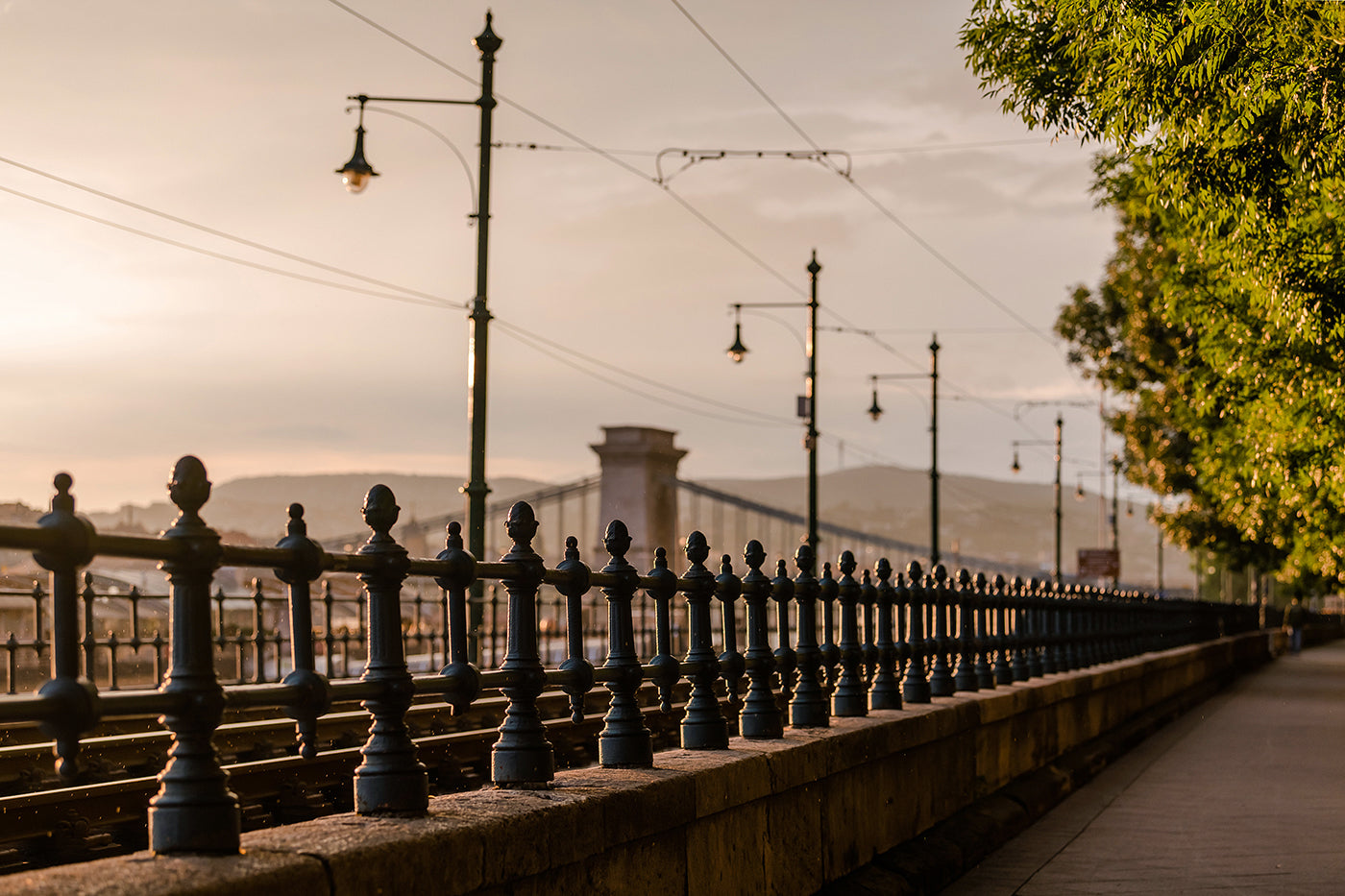 Sunset on the Dunakorzó #4914