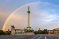 Rainbow over Heroes' Square #4936