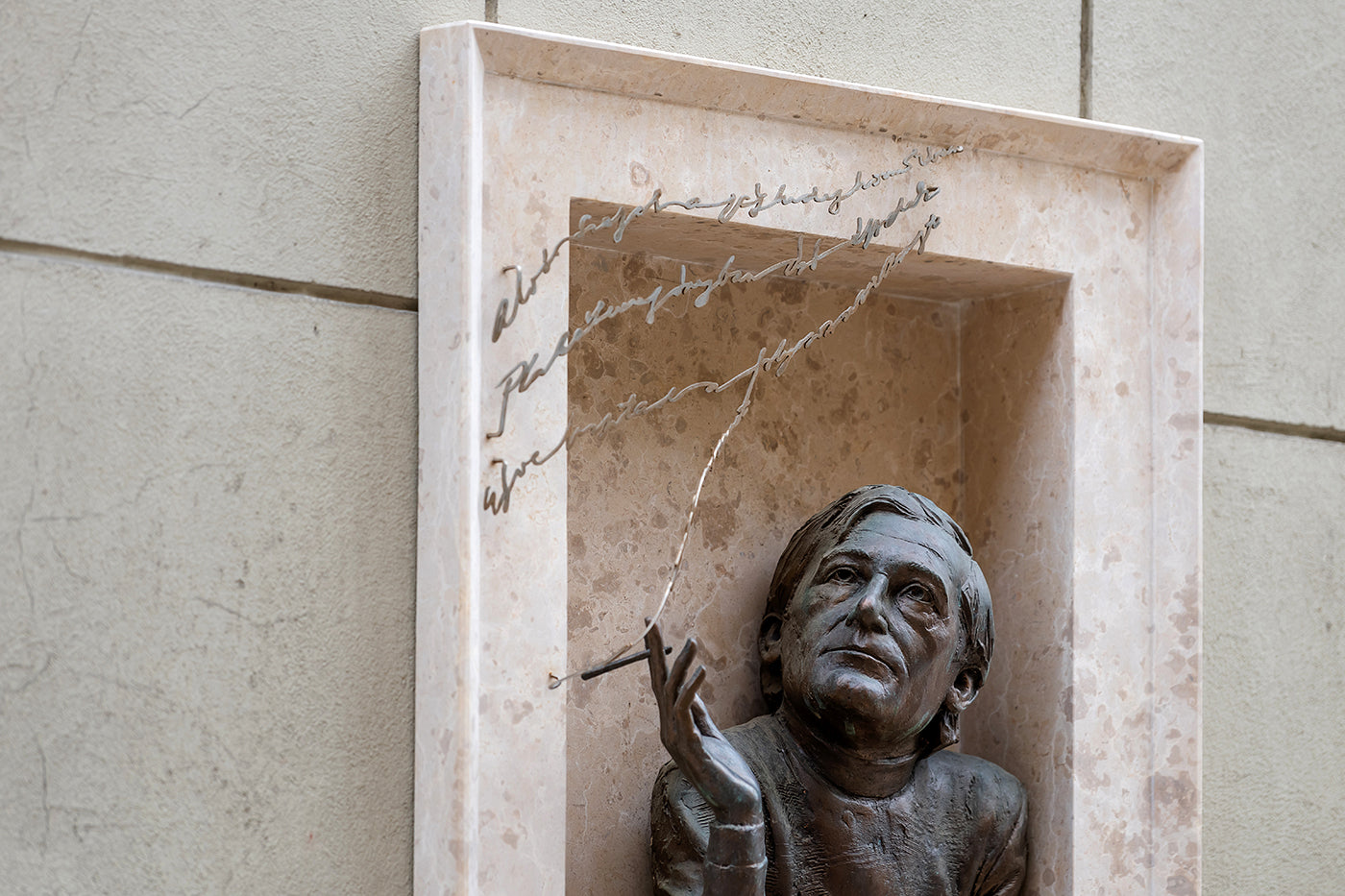 János Pilinszky memorial plaque #4947