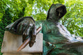 Statue of Anonymous in the City Park #4961