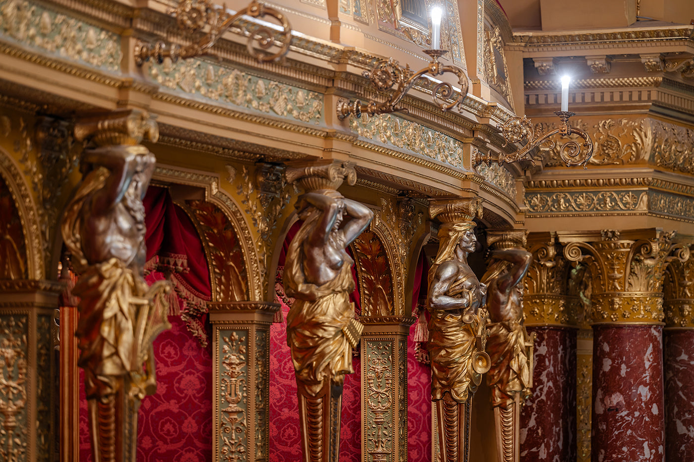 Detail of the Opera House auditorium #5061