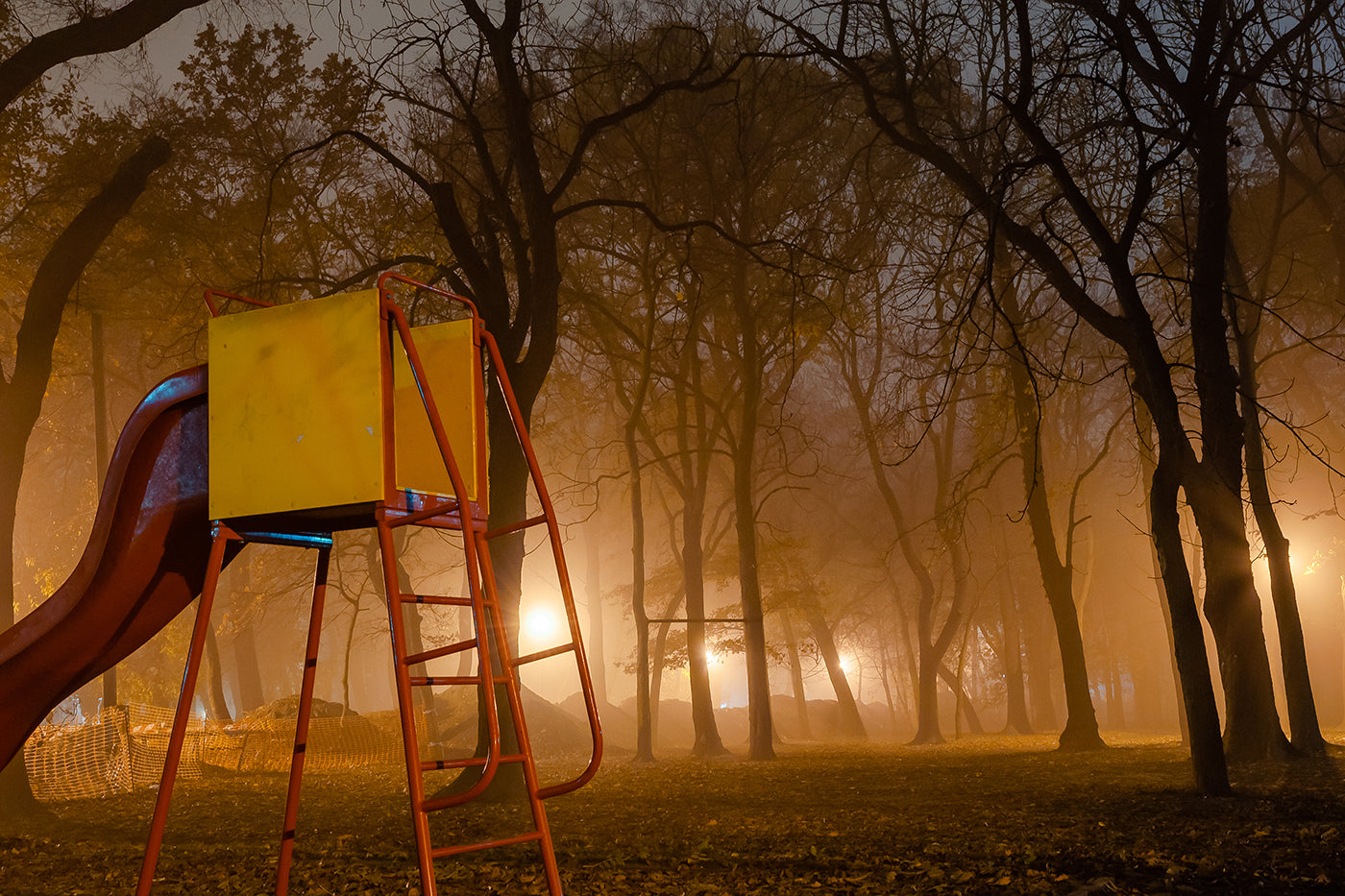 Foggy autumn in the Orczy garden #5184