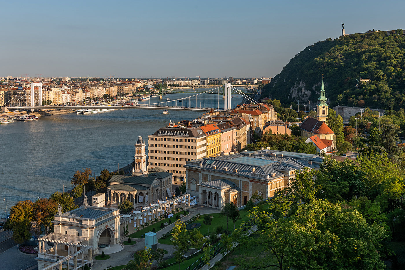 Castle Garden Bazaar from the Castle #5209