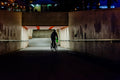 Cyclist on Boráros Square #5220