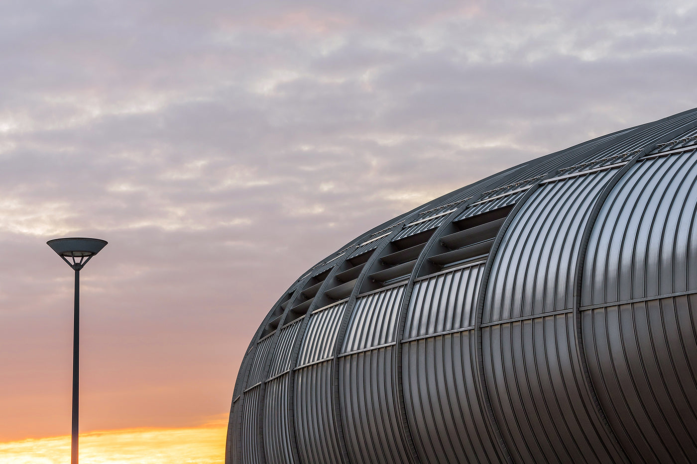 László Papp Budapest Sports Arena at sunset #5230