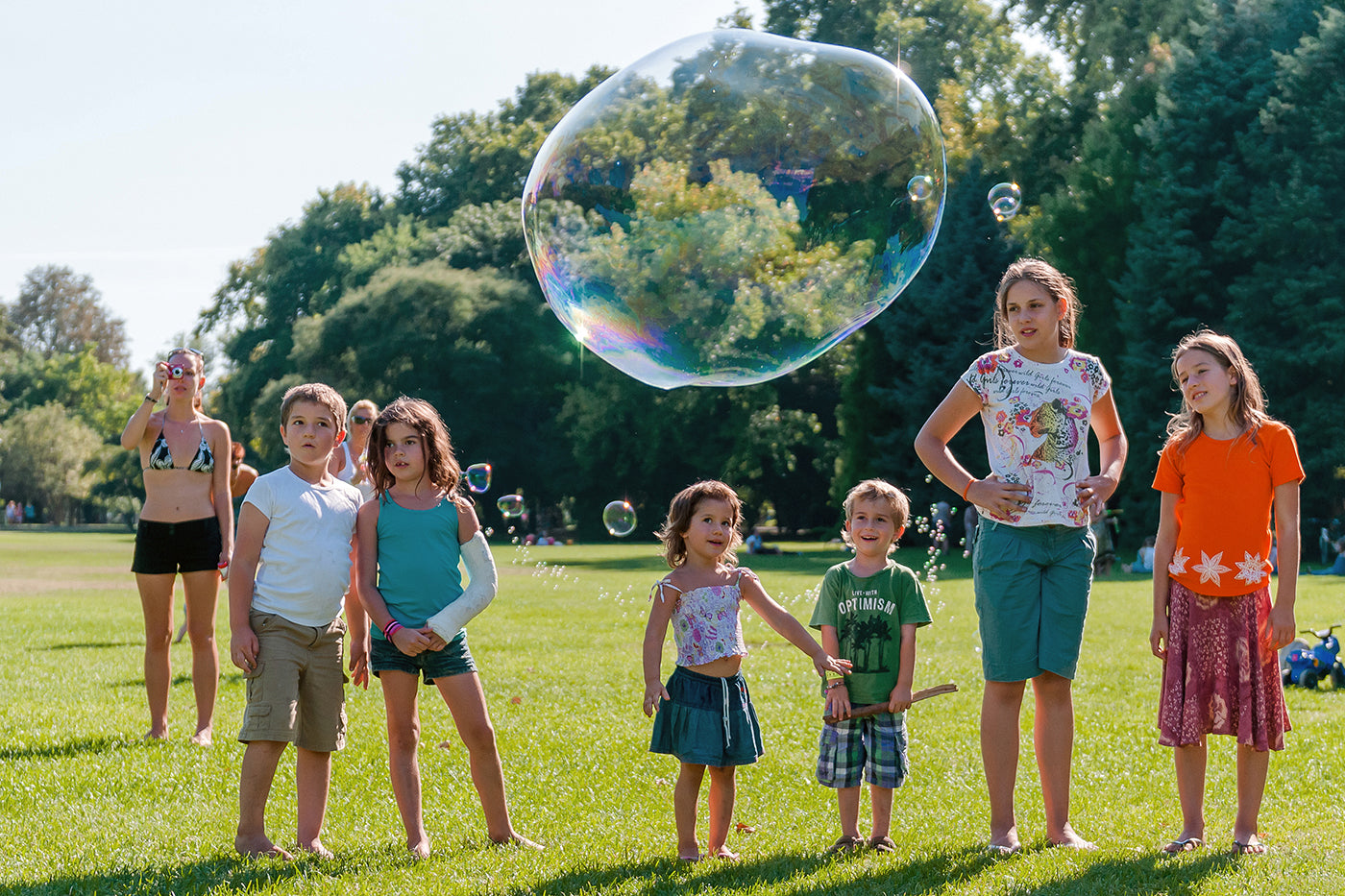 Giant bubble on Margaret Island #5250