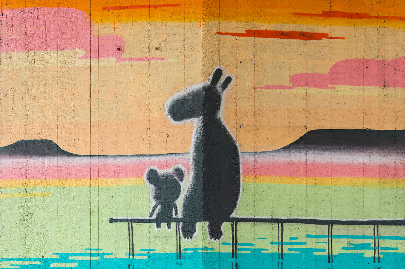 Street art alkotások a BAH-csomópontnál #5268