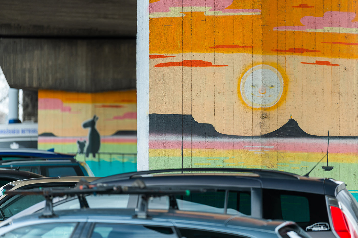 Street art alkotások a BAH-csomópontnál #5272