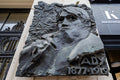 Endre Ady relief in Veres Pálné Street #5304