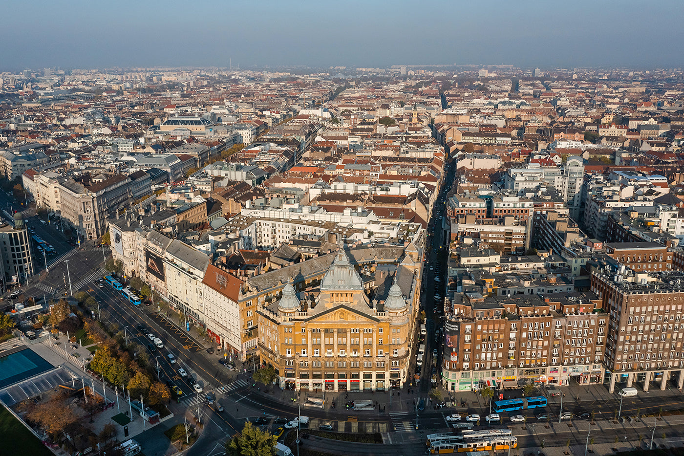 Downtown from a bird's eye view #5411