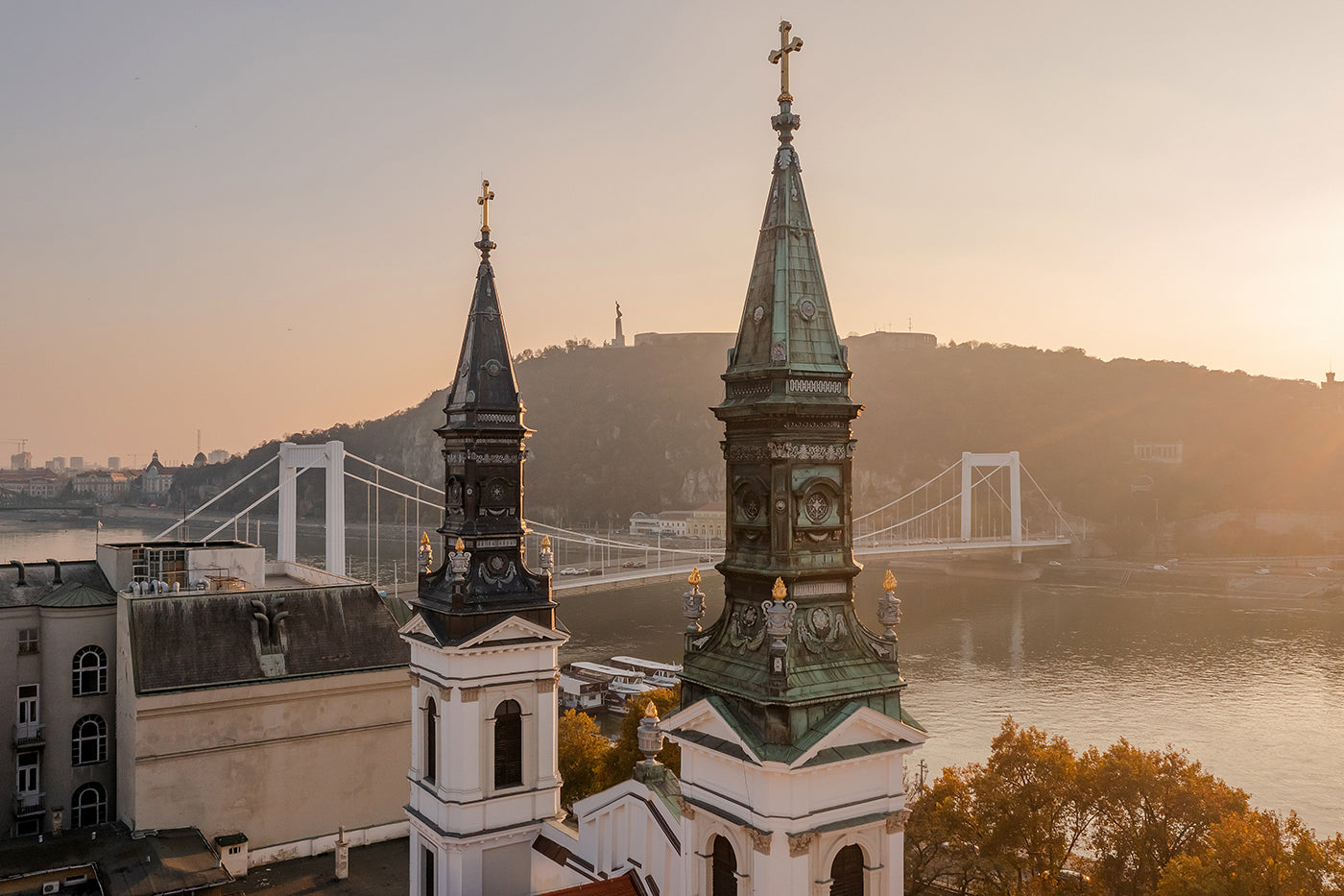 March 15th Square Church with drone #5425