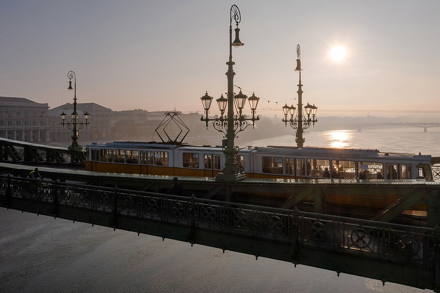 Liberty Bridge at sunrise #5474