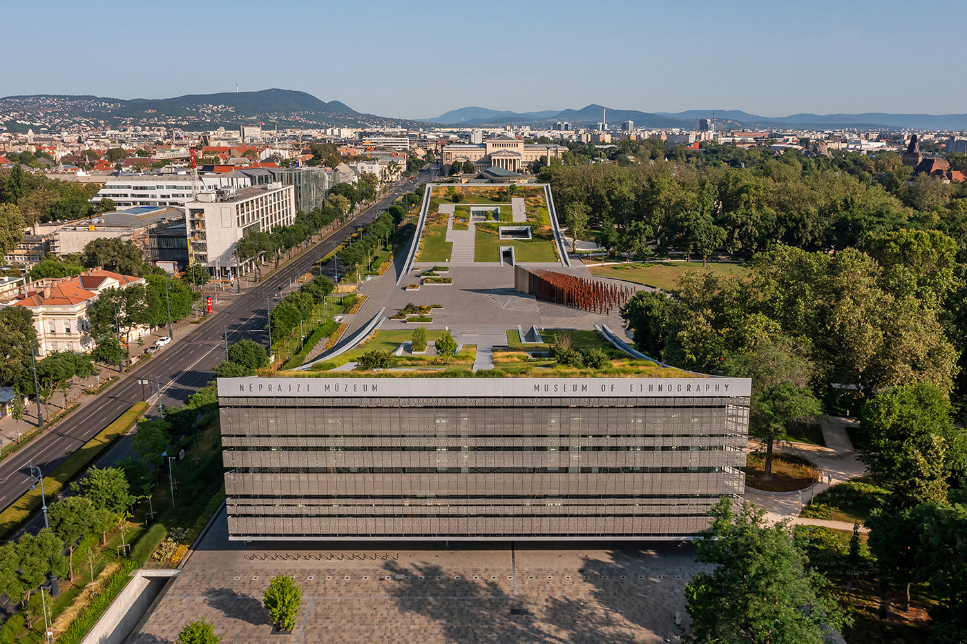 Néprajzi Múzeum madártávlatból #5518