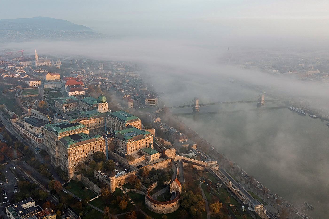 Buda Castle in the fog #5520