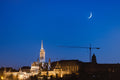 Matthias Church at blue hour #5572