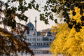 City Park Ice Rink building in autumn #5582