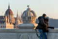 Lovers on Margaret Bridge #5585