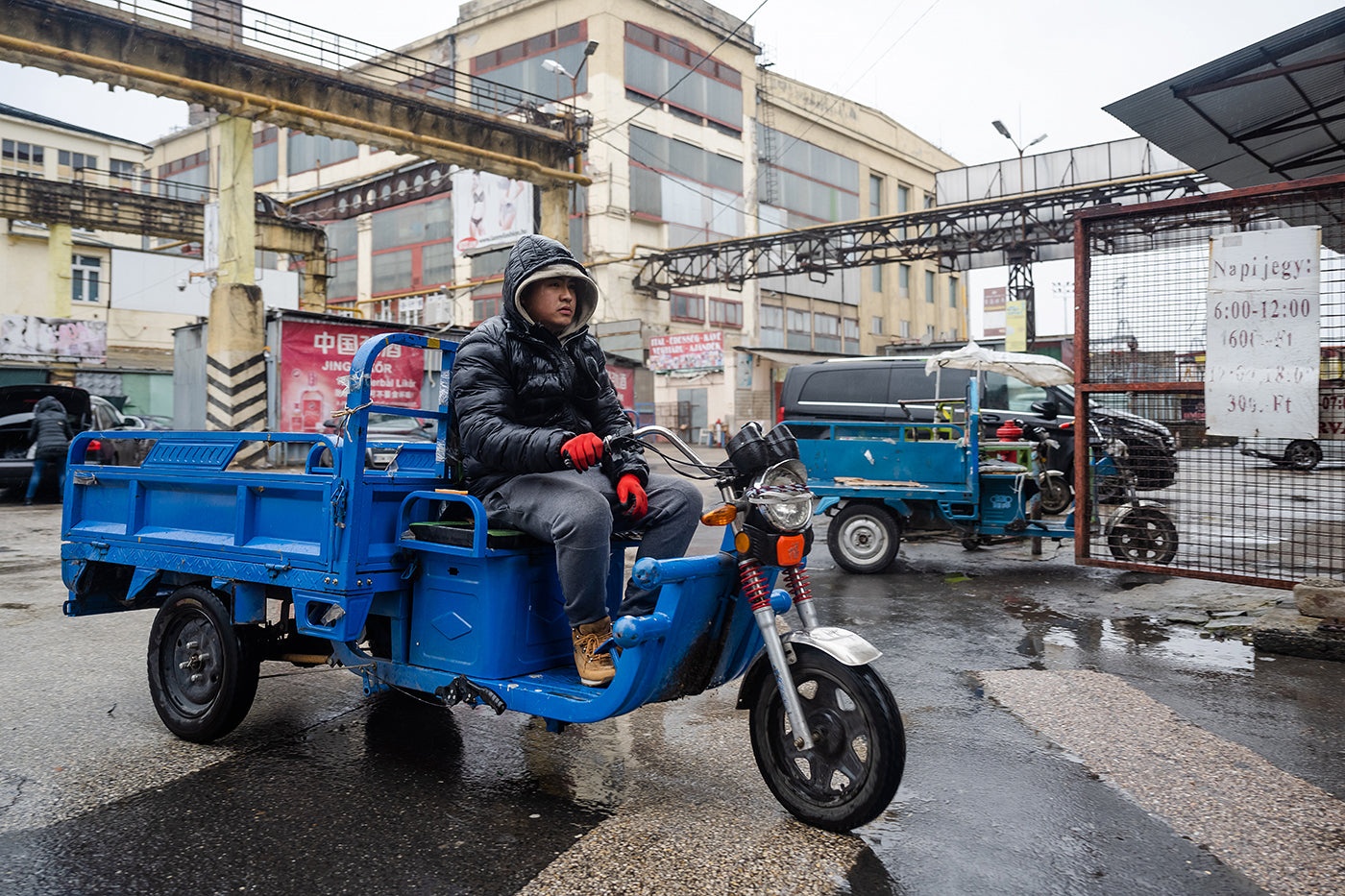 Life at the Chinese market in Kőbánya #5615