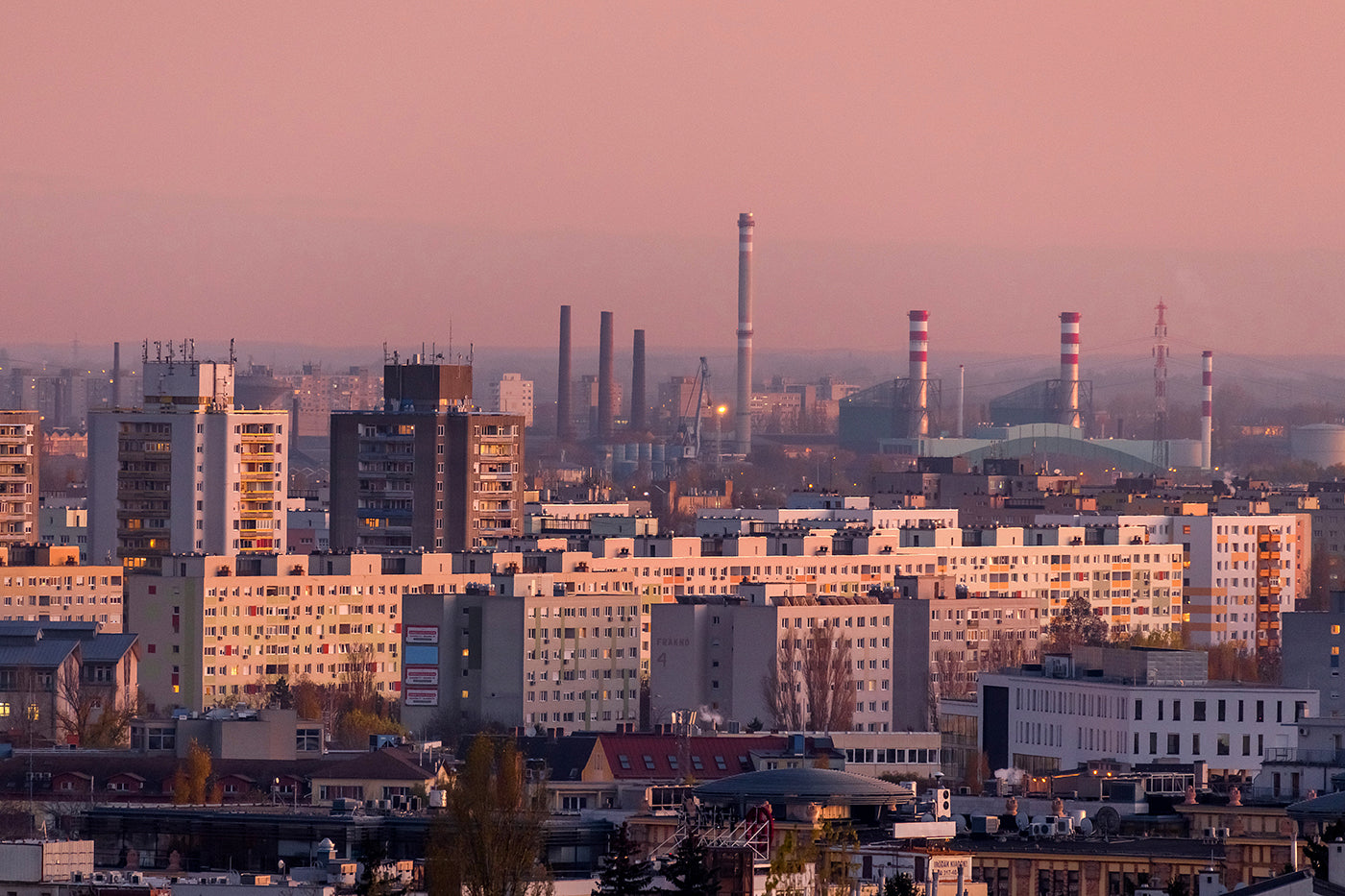 Csepel from Hármashatár Hill #5631