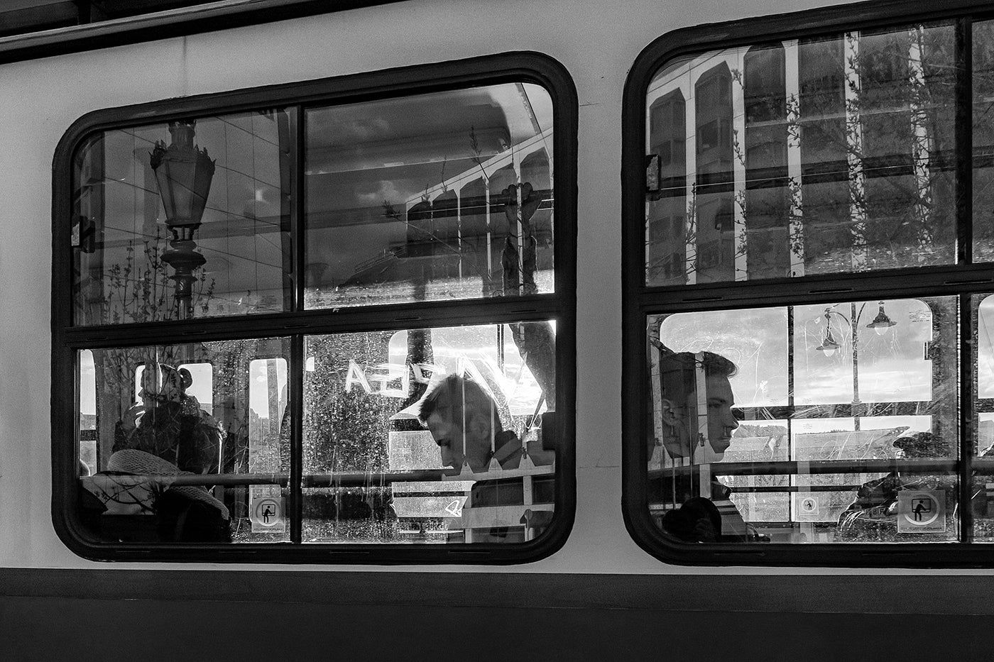 Passengers on tram 2 #5642