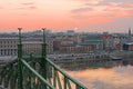Liberty Bridge from Gellért Hill at sunrise #5649