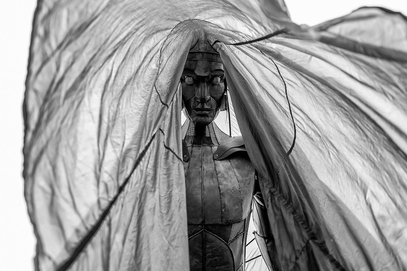 Giant puppets on Andrássy Avenue - Abstract Budapest International Contemporary Puppet Festival #5689